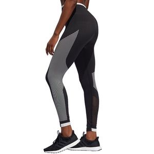 Adidas Primeknit High Waist Legging, Black, S